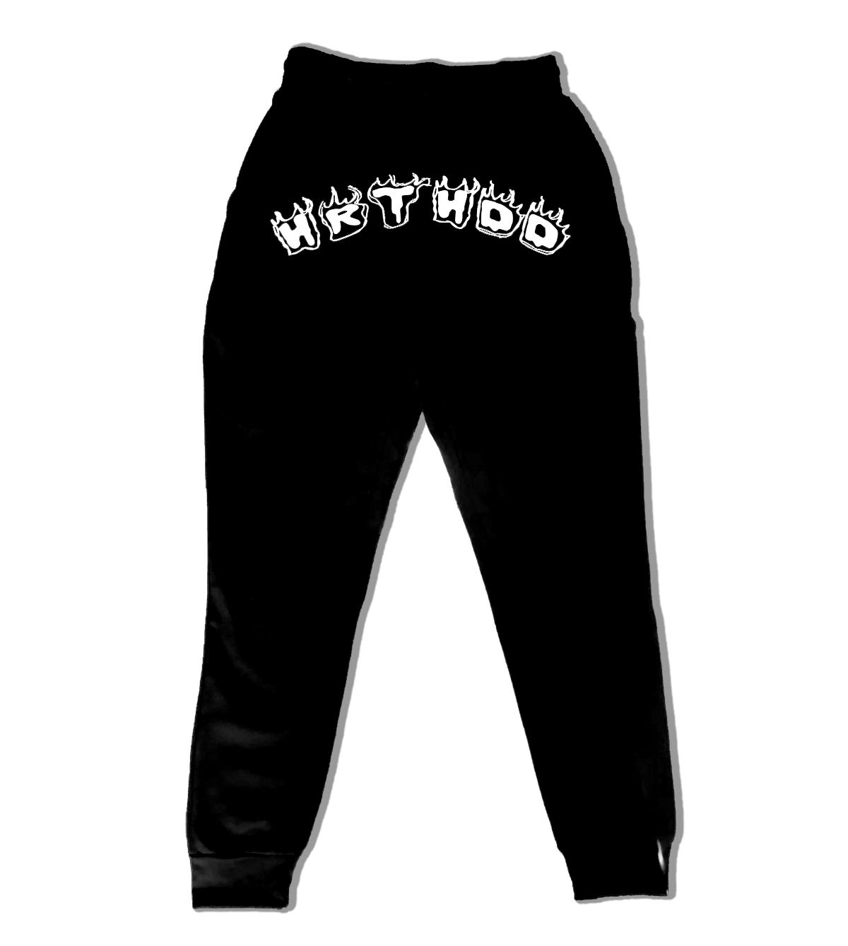 Rhinestone flame hotsell sweatpants