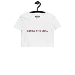 "Handle With Care" Crop Tee